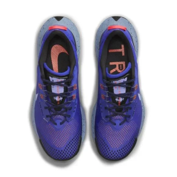 NEW Nike Womens Pegasus Trail 3 Running Shoe (Lapis/Light Thistle) Size 10 - Picture 8 of 16